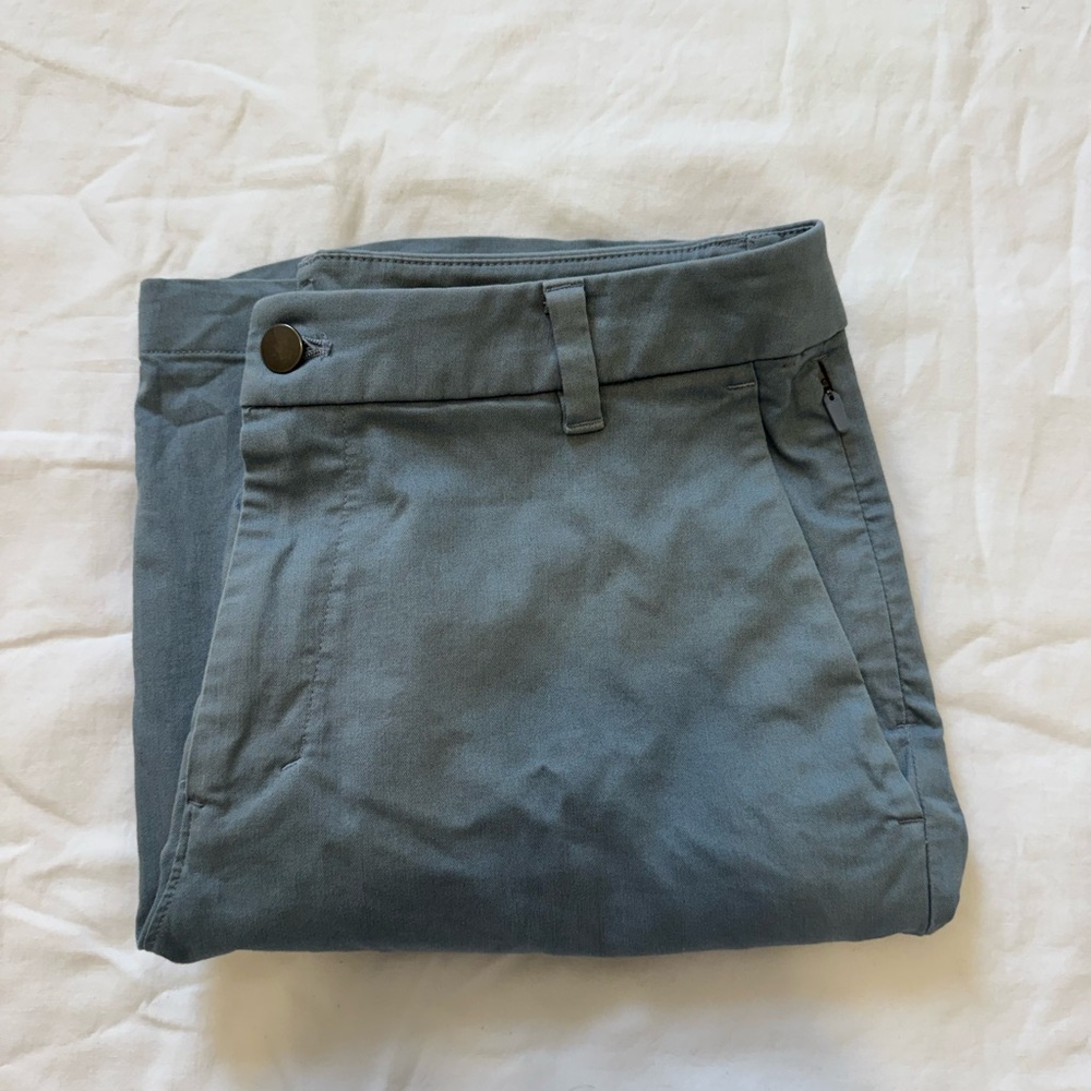 Lululemon ABC Classic Fit short 9 in stretch cotton versa twill size 31 - Picture 7 of 9